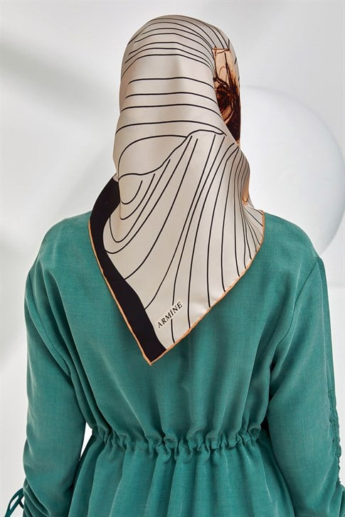 Armine Twill İpek Eşarp 20Ya8302 34