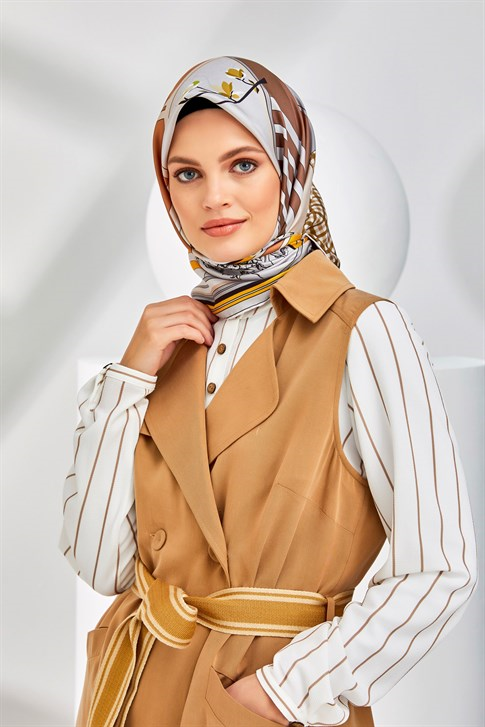 Armine Twill İpek Eşarp 20Ya8303 37