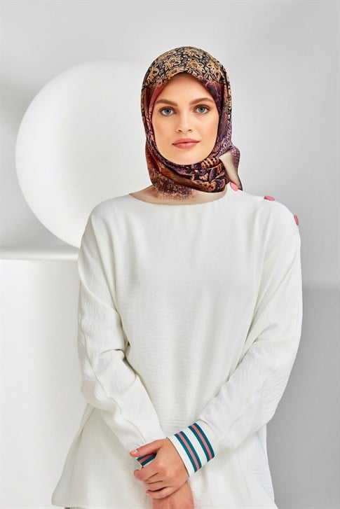 Armine Twill İpek Eşarp 20Ya8305 05
