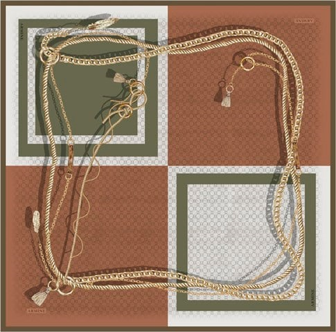 Armine Twill İpek Eşarp 20Ya8307 03
