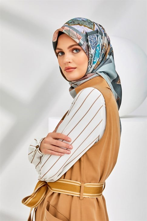 Armine Twill İpek Eşarp 20Ya8312 36