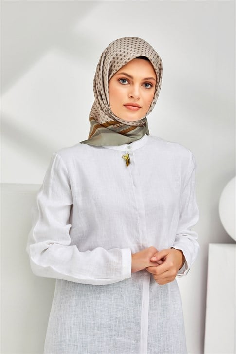 Armine Twill İpek Eşarp 20Ya8314 37