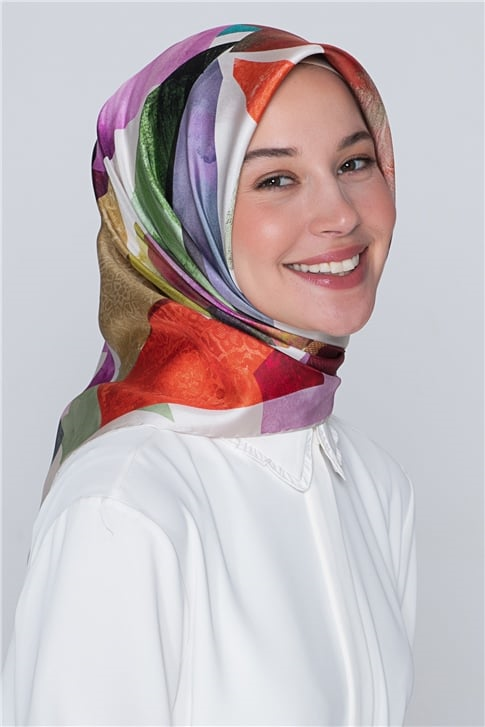 Armine Twill İpek Eşarp 20Ya8315 38