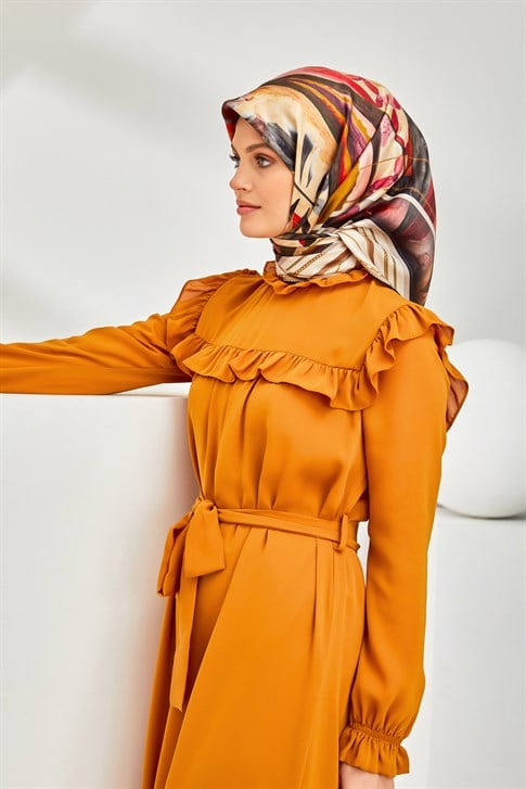 Armine Twill İpek Eşarp 20Ya8319 37