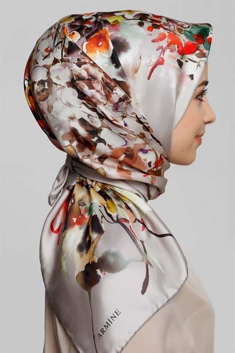 Armine Twill İpek Eşarp 20Ya8321 34