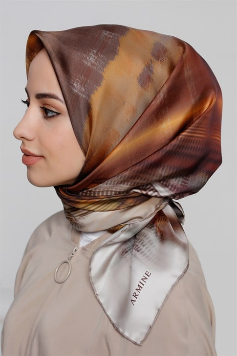 Armine Twill İpek Eşarp 20Ya8323 35