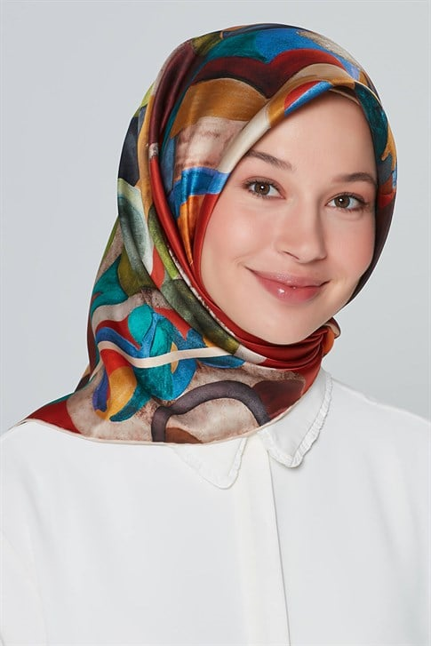 Armine Twill İpek Eşarp 20Ya8341 05