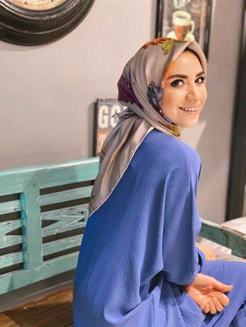 Armine Twill İpek Eşarp 20Ya8348 33