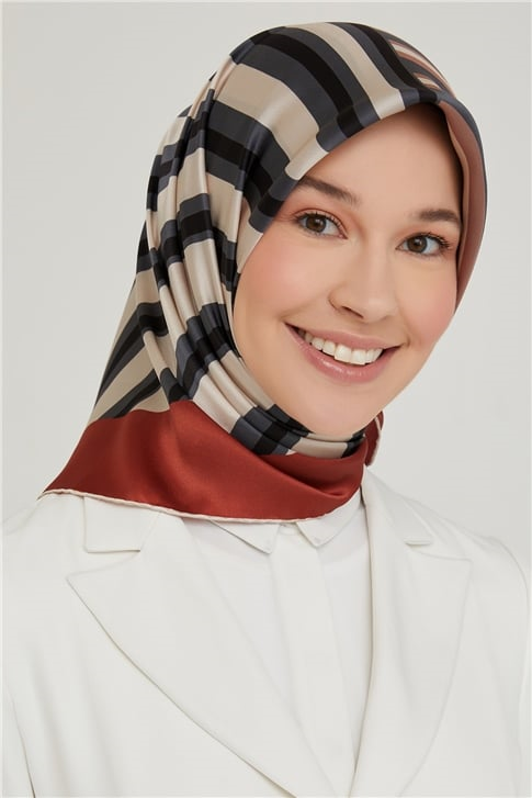 Armine Twill İpek Eşarp 21Ka8601 40