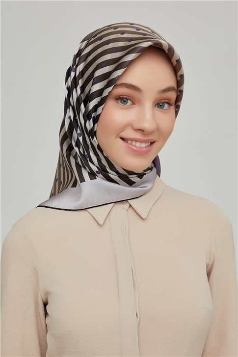 Armine Twill İpek Eşarp 21Ka8606 35