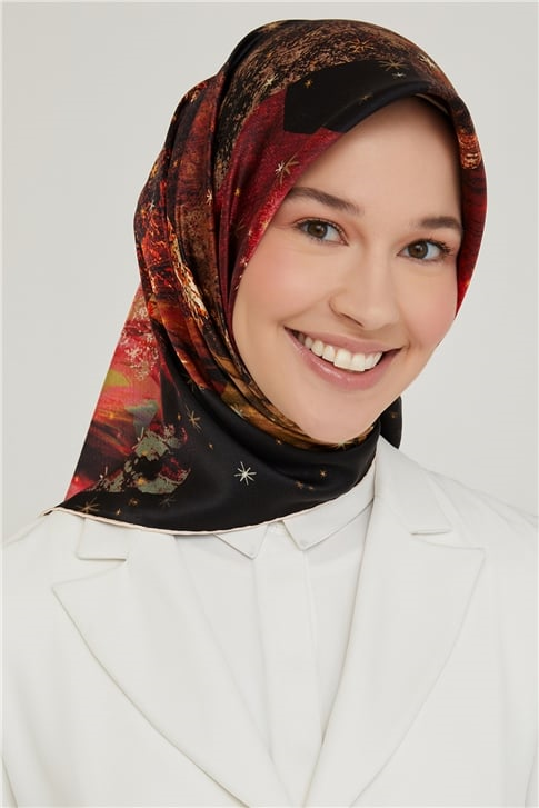 Armine Twill İpek Eşarp 21Ka8608 08