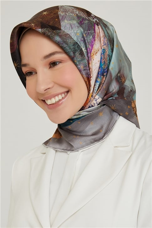 Armine Twill İpek Eşarp 21Ka8608 37