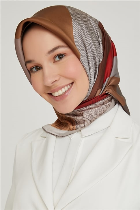 Armine Twill İpek Eşarp 21Ka8610 03