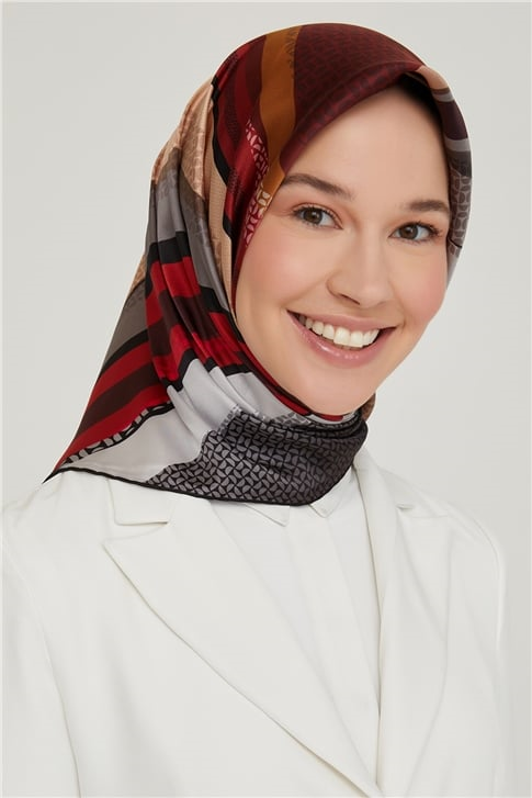 Armine Twill İpek Eşarp 21Ka8613 42