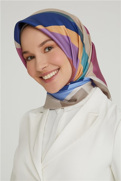 Armine Twill İpek Eşarp 21Ka8629 07