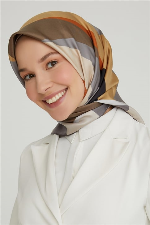 Armine Twill İpek Eşarp 21Ka8629 37