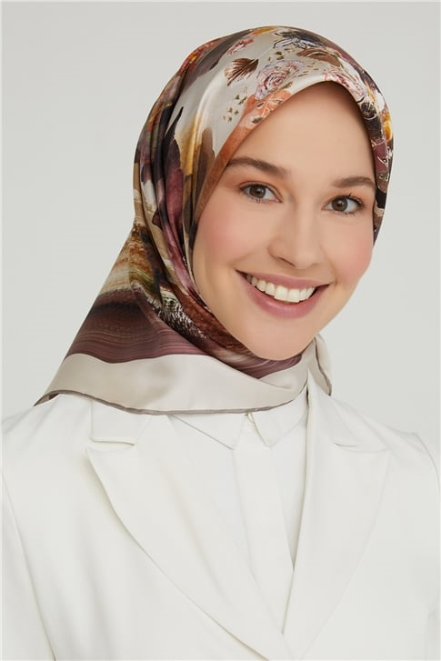 Armine Twill İpek Eşarp 21Ka8630 07