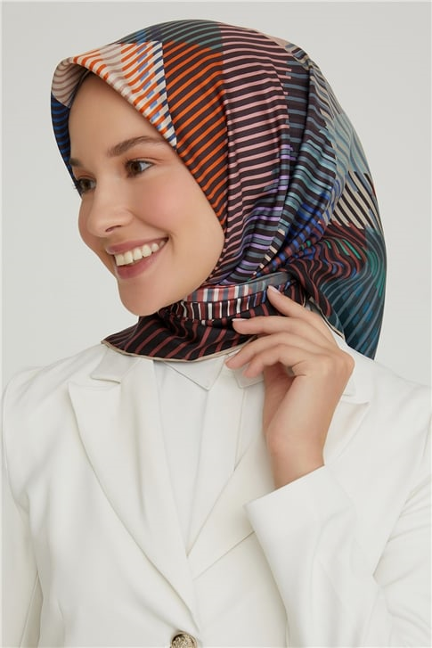 Armine Twill İpek Eşarp 21Ka8635 33