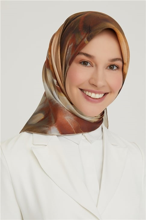 Armine Twill İpek Eşarp 21Ka8641 07
