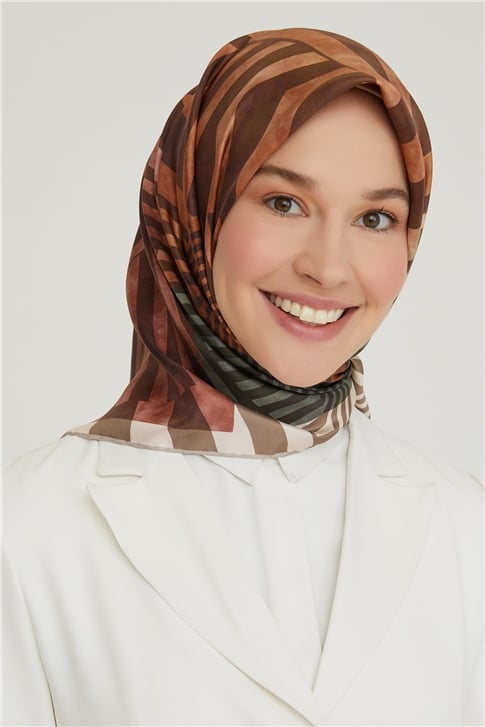 Armine Twill İpek Eşarp 21Ka8642 07