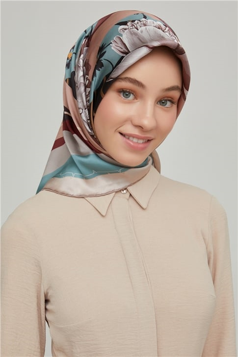 Armine Twill İpek Eşarp 21Ka8644 32