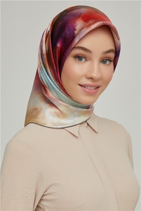 Armine Twill İpek Eşarp 21Ka8645 09