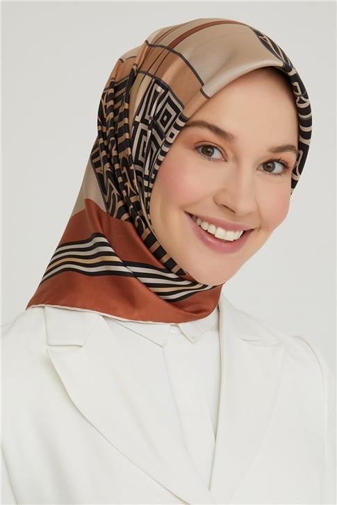 Armine Twill İpek Eşarp 21Ka8647 05