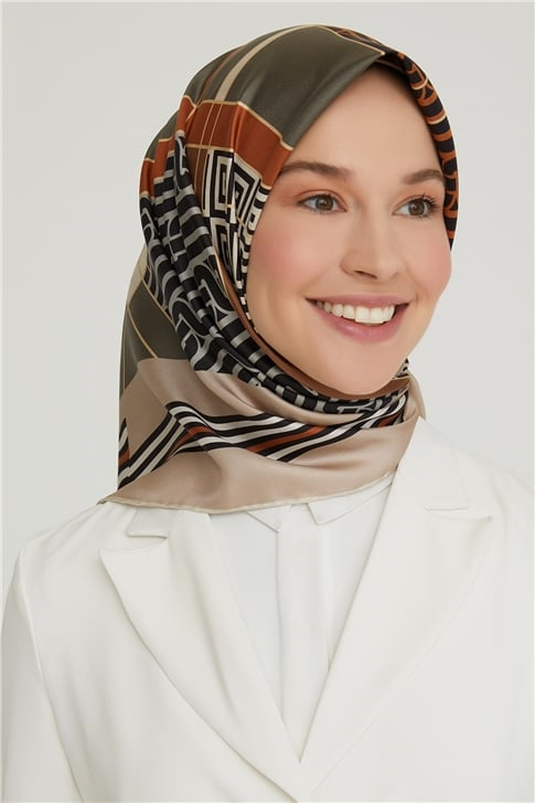 Armine Twill İpek Eşarp 21Ka8647 33