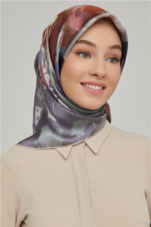 Armine Twill İpek Eşarp 21Ka8651 20