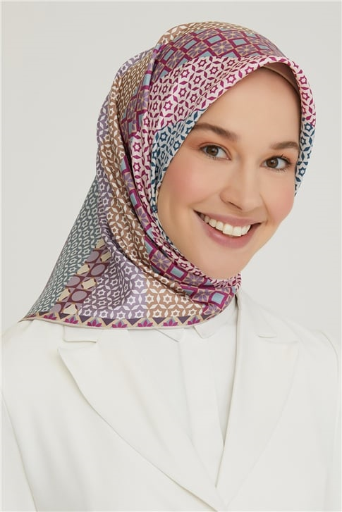 Armine Twill İpek Eşarp 21KA8669 02