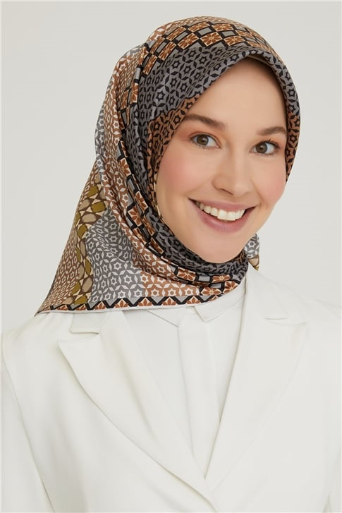 Armine Twill İpek Eşarp 21KA8669 33