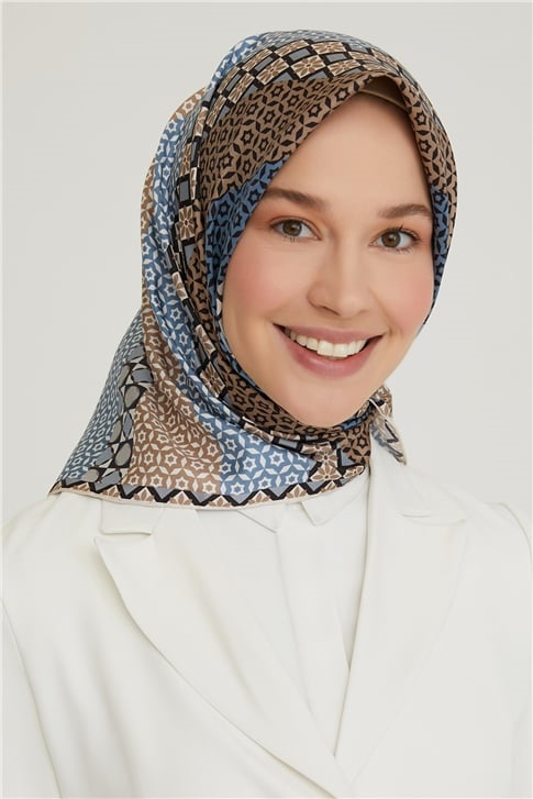 Armine Twill İpek Eşarp 21KA8669 34