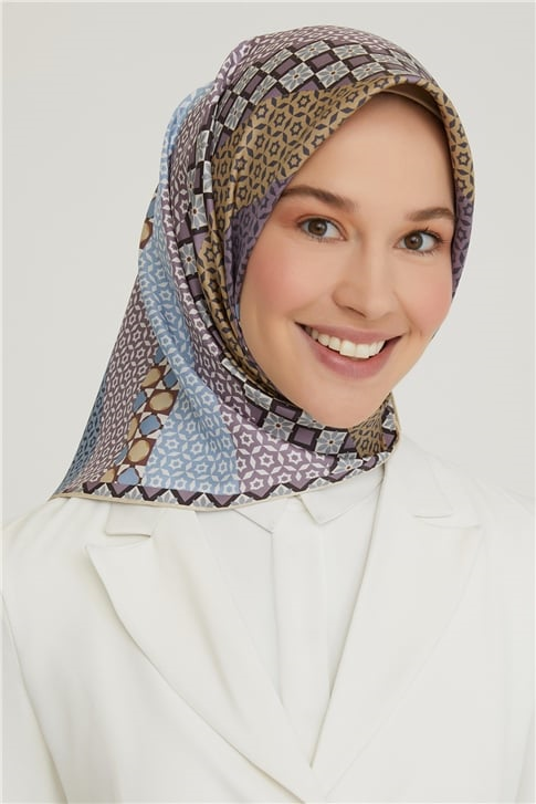 Armine Twill İpek Eşarp 21KA8669 35