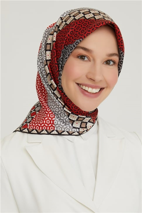 Armine Twill İpek Eşarp 21KA8669 38
