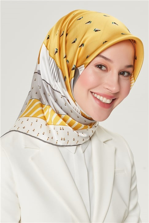 Armine Twill İpek Eşarp 21Y8503 01