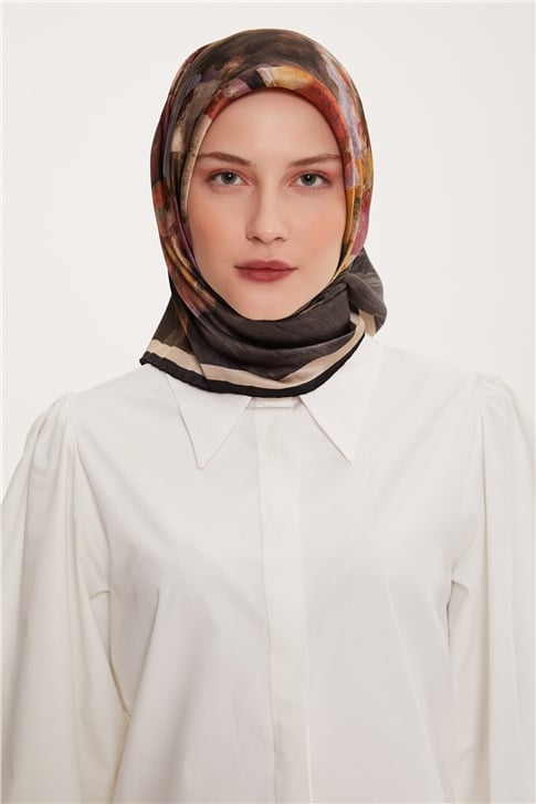 Armine Twill İpek Eşarp 22Ka3223 05
