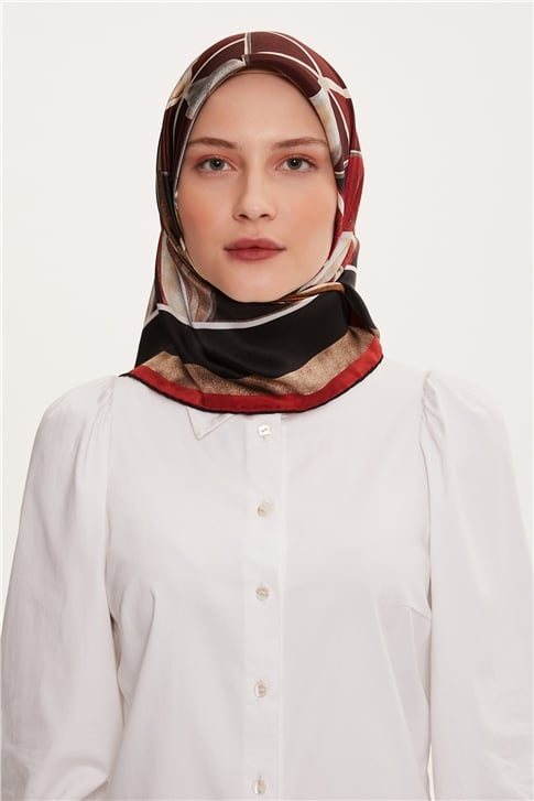 Armine Twill İpek Eşarp 22Ka3235 01