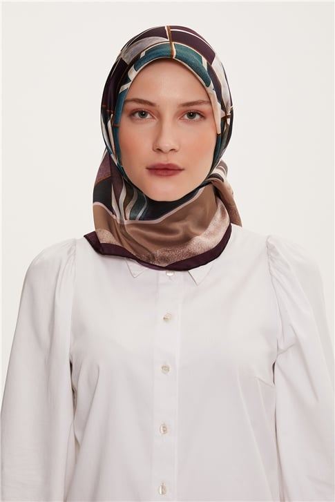 Armine Twill İpek Eşarp 22Ka3235 03