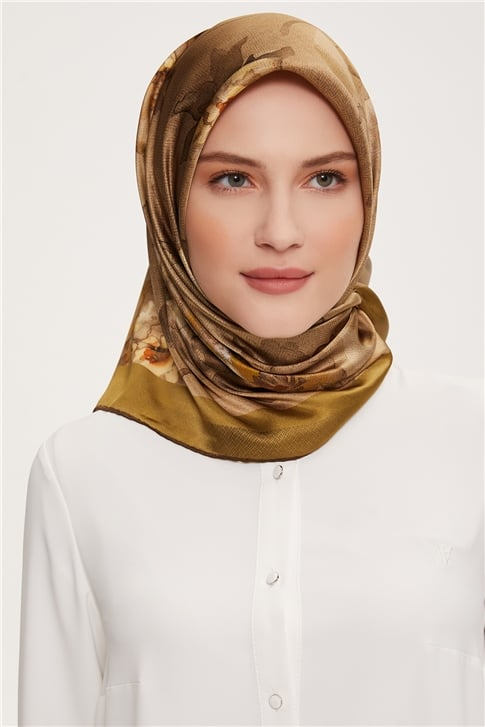 Armine Twill İpek Eşarp 22Ka3239 35