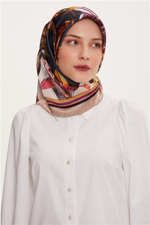 Armine Twill İpek Eşarp 22Ka3241 07