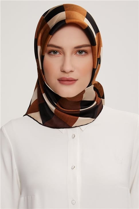 Armine Twill İpek Eşarp 22Ka3245 01