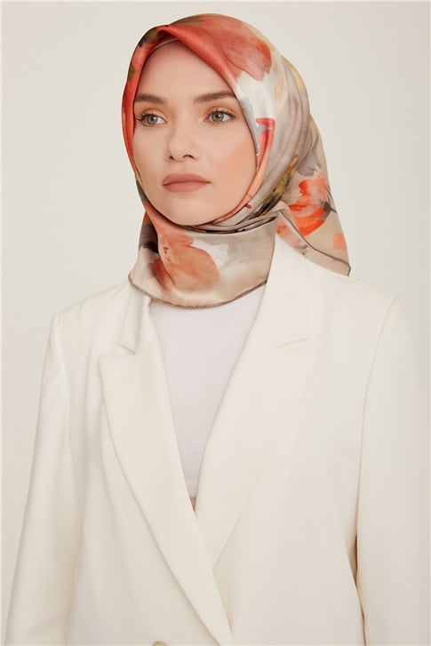 Armine Twill İpek Eşarp 22Ka8800 34