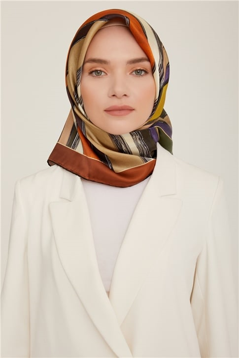 Armine Twill İpek Eşarp 22Ka8802 31