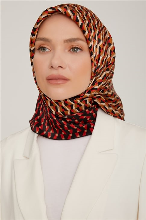 Armine Twill İpek Eşarp 22Ka8812 01