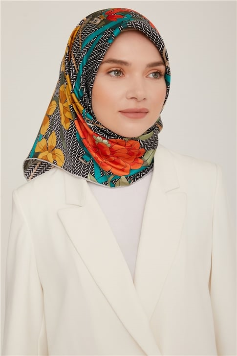 Armine Twill İpek Eşarp 22Ka8827 09