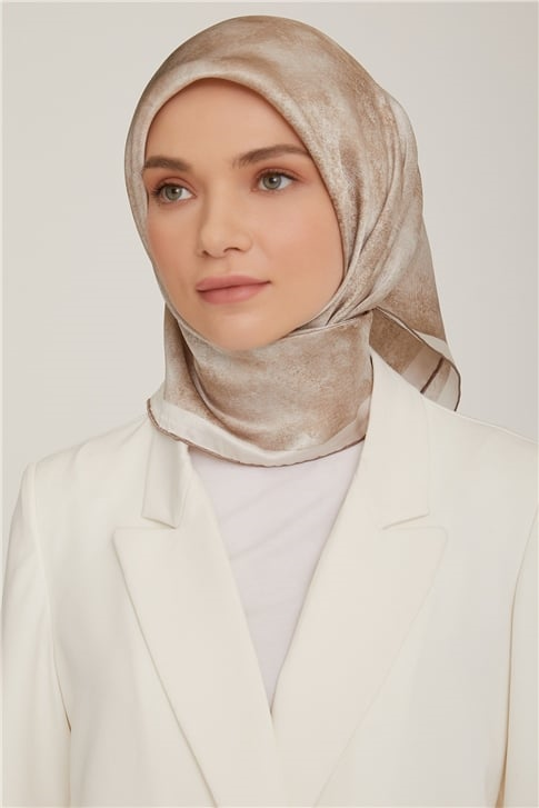 Armine Twill İpek Eşarp 22Ka8849 50 10