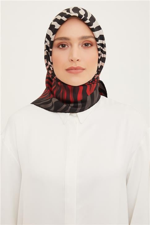 Armine Twill İpek Eşarp 22Ka8856 01