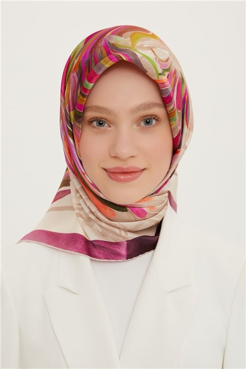 Armine Twill İpek Eşarp 22Ya3204 01
