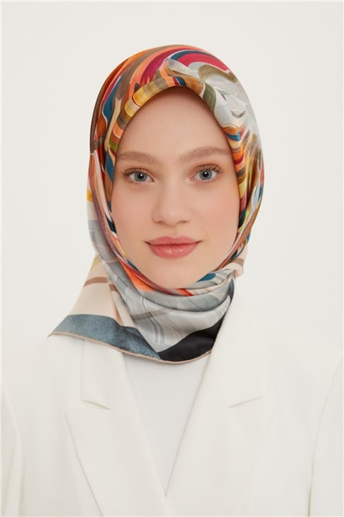 Armine Twill İpek Eşarp 22Ya3204 04