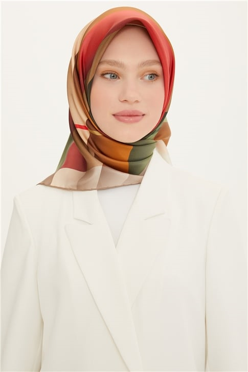 Armine Twill İpek Eşarp 22Ya8700 09
